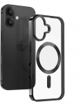 &bdquo;Swissten Clear Jelly MagStick&ldquo; metalinis dėklas, skirtas &bdquo;Apple iPhone 17 Air&ldquo;.