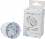Shelly Plug PM Gen3 i&scaron;manusis 16A ki&scaron;tukas, baltas