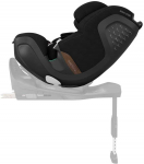 Maxi Cosi Pearl XL Slide PRO - sukamasis, wysuwany fotelik automobilinis 61-150 cm, siedzisko | Authentic Juodas