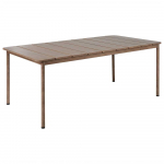 Beliani St&oacute;ł sodo 185 x 96 cm tamsus medis FLAVIA