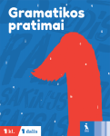 KNYGA &Scaron;viesa Lietuvių kalbos gramatikos pratimai 1 klasei, 1 dalis