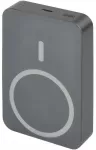 I&scaron;orinė baterija EMOS WI 1046, 10 000 mAh 20 W, belaidis įkrovimas, pilka