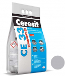 Plytelių siūlių glaistas CERESIT CE33 SUPER 07, pilkos sp., 2kg
