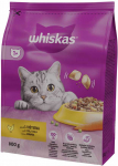 Sausas kačių ėdalas WHISKAS Adult, su vi&scaron;tiena, 800g