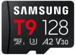 Atminties kortelė Samsung T9 | MicroSD Card | 128 GB | Micro SDXC | Flash atminties klasė U3, V30, A2