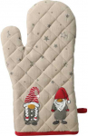 Home Styling Collection Cotton orkaitės pir&scaron;tinė su nyk&scaron;tukų ra&scaron;tu, 31 &times; 18 cm