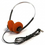 Ausinės su lankeliu ant galvos retro 3.5mm 1.2m EZCAPHEADPHONES