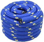 Laivo virvė 5 mm 10 m Mėlyna