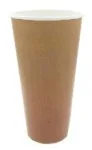Multi Popieriniai puodeliai &scaron;altiems gėrimams 50 cl &Oslash;90xH168mm Popierius/PE Rudi, 20 vnt. x 40 vnt./kartoninėje dėžėje