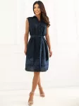 Suknelė Italy Moda Sukienka-IR-SK-J172906.99-tamsiai mėlyna