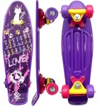 Plastikinė mini riedlentė LOVE KITTY ENERO