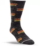 Rock Kojinės Kiss Allover Logo