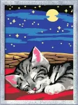 Ravensburger Pie&scaron;imo rinkinys vaikams svajojantys katinai