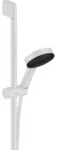 hansgrohe Pulsify Select S du&scaron;o rinkinys 105 3jet, 65 cm bėgelis, matinė balta
