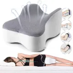 Ortopedinė pagalvė miegui tarp kelių ir po kojomis i&scaron; Memory Foam