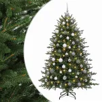 Dirbtinė kalėdinė eglutė su rutuliuku 210 cm 300 LED