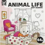 Craft ID - Colouring Book Cute & Comfy - Animal Life