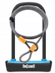 Onguard U-lock dviračio spyna 115x230mm mėlyna su 10mm troseliu