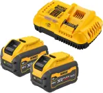 DeWalt DCB118XY2-QW akumuliatoriaus paleidimo rinkinys be juostelių, 216 Wh
