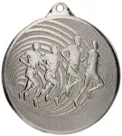 Detal Medal sidabrinė- Bieganie - medal plieno