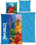 LEGO Ninjago lovatiesė 140 x 200 cm &ndash; 100 procentų medvilnė