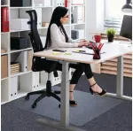 Floortex Stalo paklotas, Cleartex Ulitmat, polikarbonatas, be smeigių, 116 x 150 cm