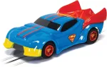 Micro Scalextric Cars - Justice League Superman - žaislinis automobilis, skirtas naudoti lenktynių trasose ar rinkiniuose - dovanų idėjos mažiems vaikams berniukams/mergaitėms nuo 4 metų