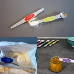 Holkitchen&reg; 9 dalių matavimo &scaron;auk&scaron;tų rinkinys, spagečių kau&scaron;eliai, dozavimo &scaron;auk&scaron;tai pagaminti i&scaron; magnetinio nerūdijančio plieno, matavimo &scaron;auk&scaron;tai, prieskonių &scaron;auk&scaron;tai, matavimo &scaron;auk&scaron;tų rinkinys kepimo matavimams, sausoms porcijoms/skysčiui
