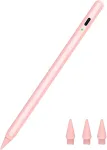 Stylus Pen Pro, skirtas Ipad 2018&ndash;2024, Ipencil 2-os kartos, skirtas Ipad su delno atmetimu ir pakreipimo jautrumu, pie&scaron;tukas, skirtas Ipad 10/9/8/7/6, Ipad Mini 6/5, Ipad Air 5/4/3, Pro 11/12.9" Magenta