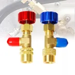 &Scaron;alto įpur&scaron;kimo vožtuvų rinkinys R410a R22 adapteris 1/4"-5/16"