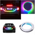 Led juosta rgb drl bagažinei plaukiojantis posūkio signalas trečias stop žibintas 122cm