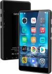 Vaizdo grotuvas 80 gb mp3 grotuvas su bluetooth ir wifi, swofy hi-fi 4.0 colių jutikliniu ekranu mp3 mp4 grotuvas, ne&scaron;iojamas stereo, android mp3 grotuvas su spotify, amazon music, fm radijas, įra&scaron;ymo įrenginys, e-knyga, nar&scaron;yklė (juodas)
