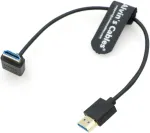 Atmos Hdmi 8k 2.1 Kabelis 25cm Kampinis tiesus Atomos Z Cam Sony