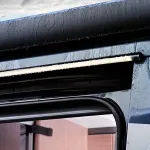 Ducato &scaron;oninių durų lietaus latakas Led Dometic