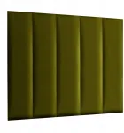 Sienų panelis 120x30cm apmu&scaron;tas 3d Galvūgalis Riviera butelio žalumo