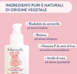 Babycoccole rinkinys i&scaron; 3 skystų talkų be talko, apsaugo nuo vystyklų paraudimo, sausina ir gaivina odą po maudynių, natūraliai reguliuoja prakaitavimą, 3 x 125 ml