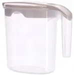 1l plastikinis ąsotis su matuokle ir dangteliu