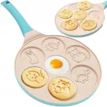 Memfis Buźki keptuvė blynams, pancakes, plok&scaron;tainiams, kiau&scaron;iniams, 27 cm