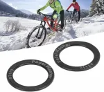 Ritoeasysports 2 prailginti dviračio pedalo poveržlės, titano lydinys, atsparios vandeniui, nerūdijančios, skirtos dviračiui, kalnų dviračiui ir plento dviračiui