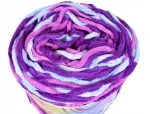 Pliu&scaron;inis siūlas ombre, storas, mink&scaron;tas - 190g - 016
