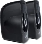 Kompiuterio kolonėlės Audiocore Stereo Garsiakalbiai Kompiuteriui su Led Ap&scaron;vietimu
