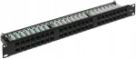 Patch panelis 48 lizdai Rj-45 kat.6 Utp Pp-48/rj/6c