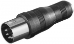 PREMIUMCORD Adapt&eacute;r Jack 3,5mm - DIN (F/M)