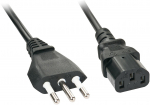 Lindy IEC-Netzkabel Italien IEC320 C1 maitinimo kabelis 2m