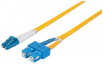 Intellinet Network Solutions LC optinis kabelis - SC 3m geltonasis (472050)