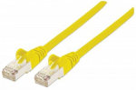 Intellinet Network Solutions RJ-45 / RJ-45, cat.6A, CU, S / FTP, LSOH, 0,5m, geltona (350464)