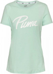Puma Palaidinė Athletics Tee Žalias