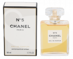 Chanel No 5 EDP parfumuotas vanduo moterims, 50 ml