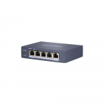 &Scaron;akotuvas SWITCH POE DS-3E0505HP-E 4 PRIEVADŲ Hikvision