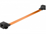 Goobay RJ45 - RJ45 įvorės kabelis, 25 cm